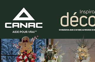 Circulaire Canac du 22 au 28 octobre 2026