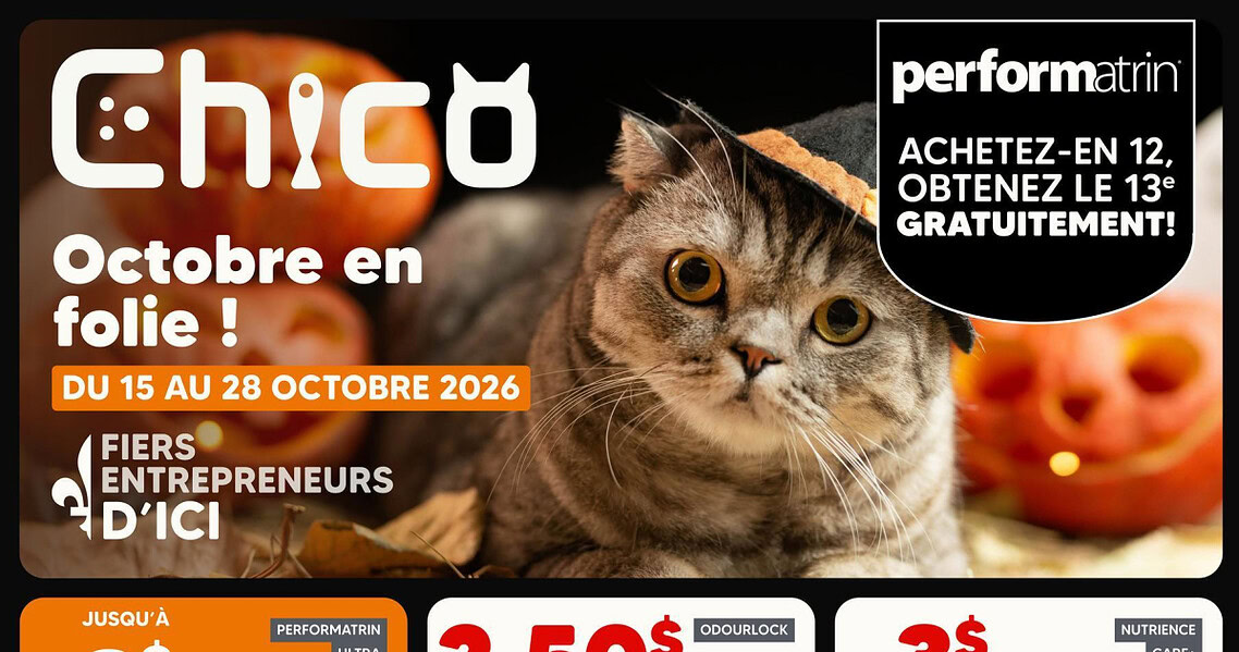 Circulaire Chico du 15 au 28 octobre 2026