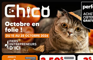 Circulaire Chico du 15 au 28 octobre 2026