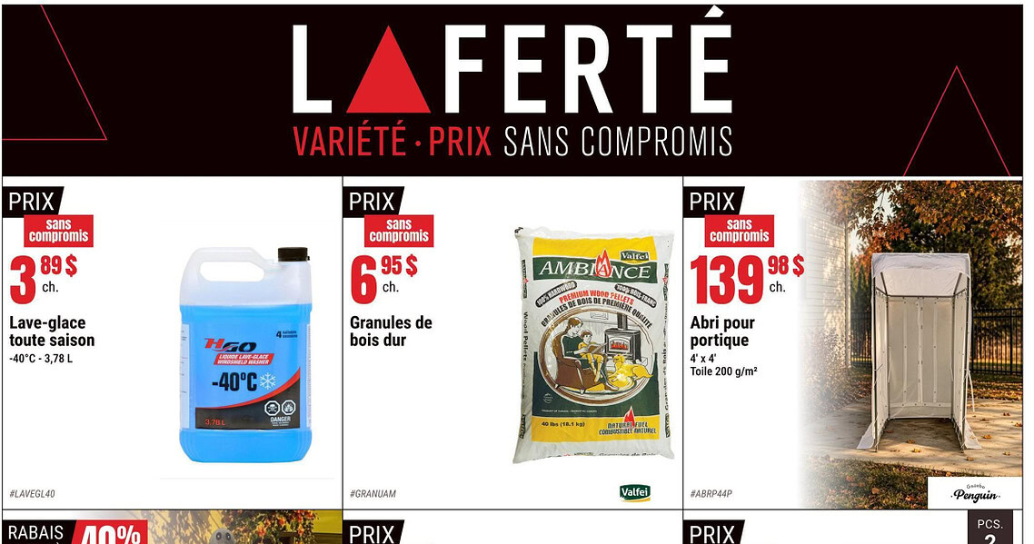 Circulaire Laferté du 22 au 28 octobre 2026