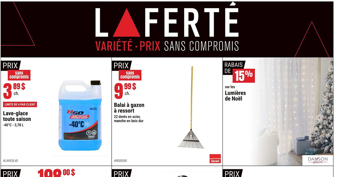 Circulaire Laferté du 8 au 14 octobre 2026