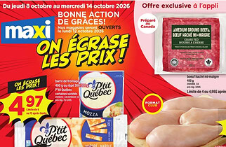 Circulaire Maxi du 8 au 14 octobre 2026