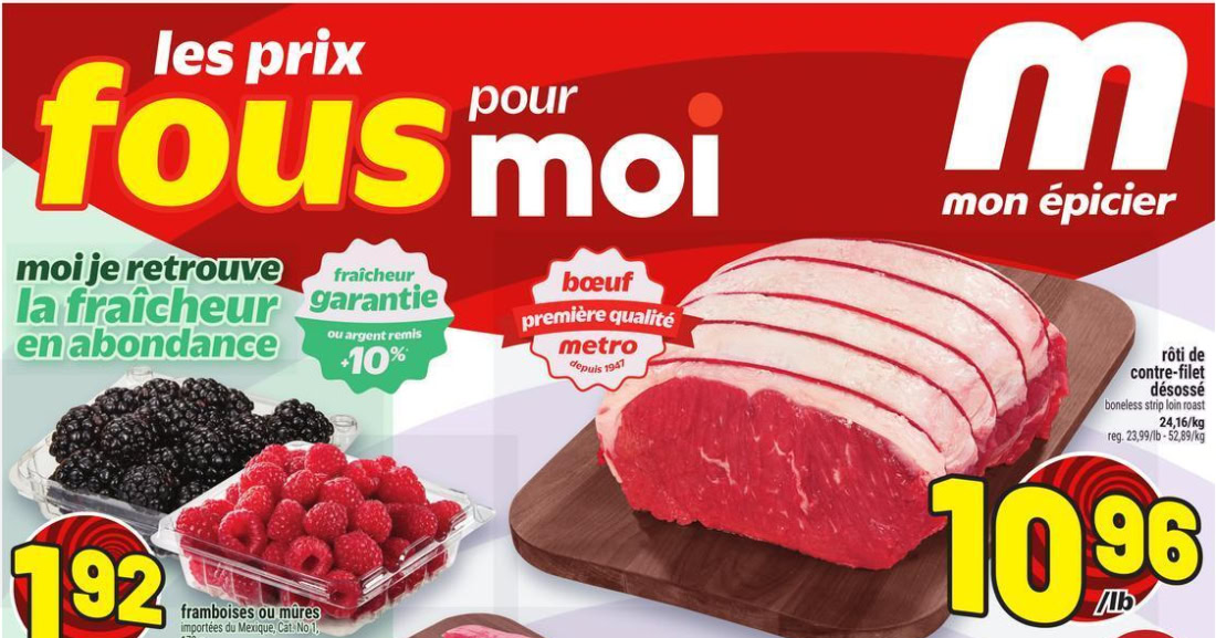 Circulaire Metro du 22 au 28 octobre 2026