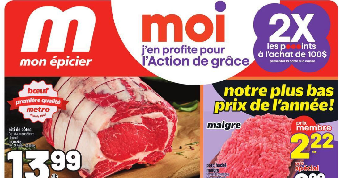 Circulaire Metro du 8 au 14 octobre 2026