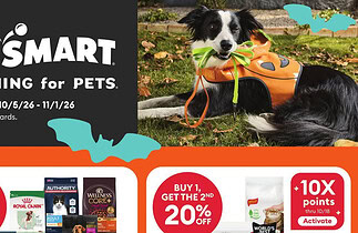 Circulaire PetSmart du 5 octobre au 1 novembre 2026