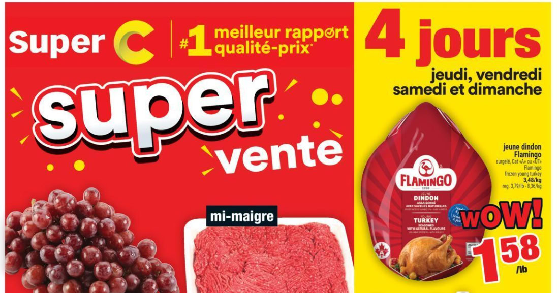 Circulaire Super C du 29 octobre au 4 novembre 2026