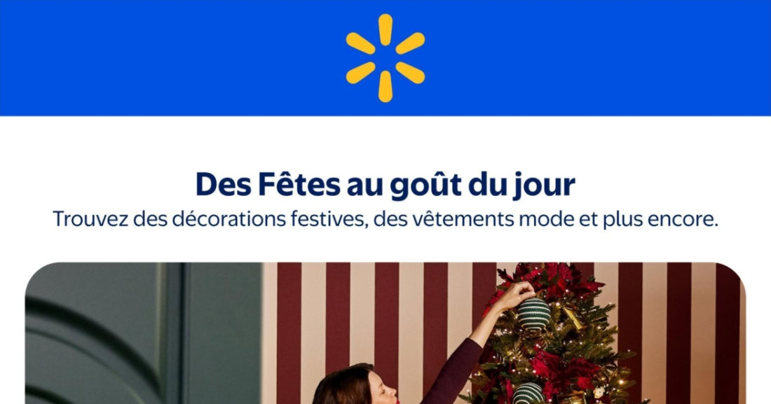 Circulaire Walmart du 29 octobre au 25 novembre 2026