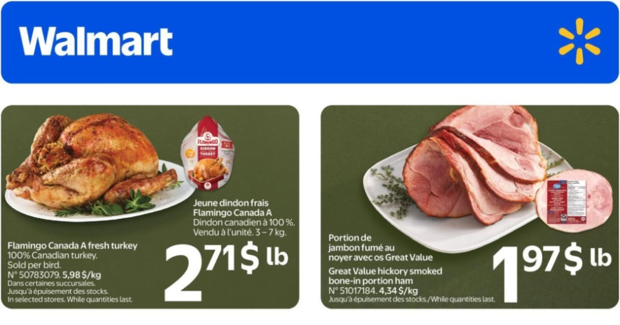 Circulaire Walmart du 8 au 14 octobre 2026