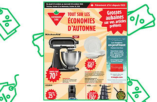 Circulaire Canadian Tire du 22 au 28 octobre 2026